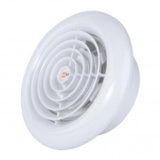 Вентилятор тонкий MMotors JSC ММ 100 90 м³/год круглий білий