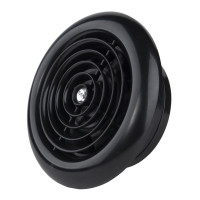 Вентилятор тонкий MMotors JSC ММ 100 60 м³/год круглий чорний