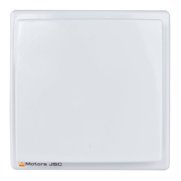 Вентилятор тонкий Mmotors JSC MM-OK 100 UE 169 м³/год білий
