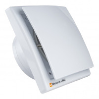 Вентилятор тонкий Mmotors JSC MM-OK 100 UE 100 м³/год білий, без зворотнього клапану