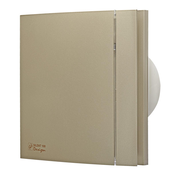 Вентилятор Soler&Palau SILENT-100 CHZ CHAMPAGNE DESIGN 4C