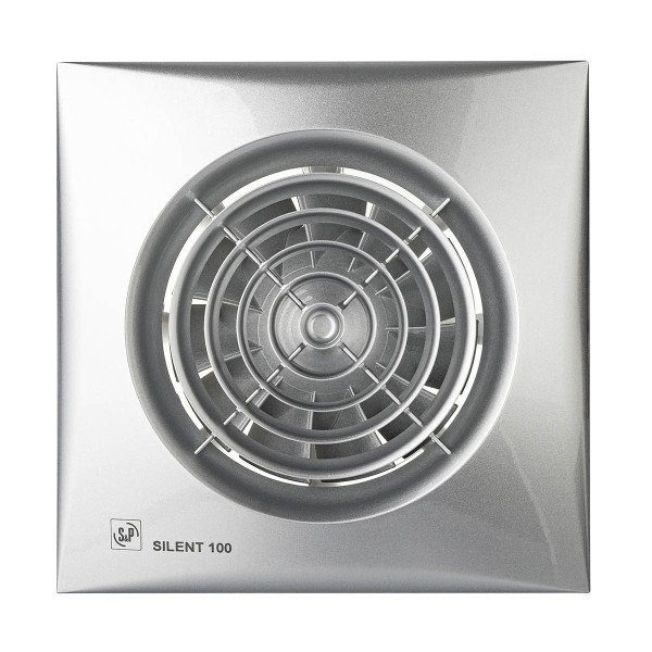 Вентилятор Soler&Palau SILENT-100 CHZ SILVER