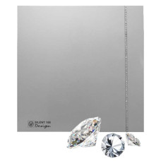 Вентилятор Soler&Palau SILENT-100 CZ SILVER DESIGN SWAROVSKI